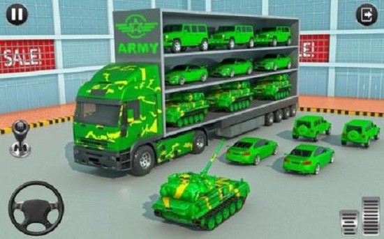 軍車運輸車游戲(Army Vehicle Transporter Truck Simulator) v1.15 安卓版 2