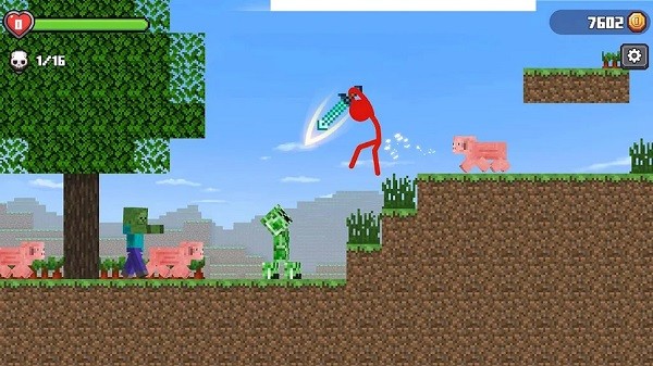 火柴人vs工匠手游(Stickman vs Craftman) v1.0.2 安卓版 0