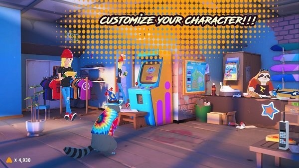 狐貍?cè)章涫钟?Foxy Sunset Ride Synthwave Skating) v1.1 安卓版 3