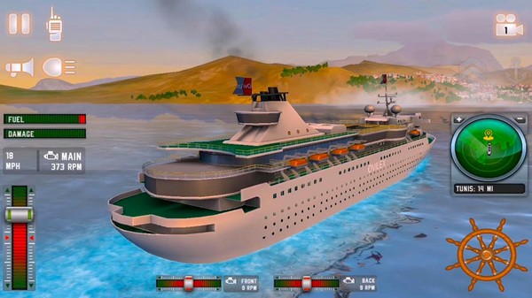 3D游輪駕駛模擬器游戲