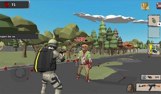 僵尸獵人射手生存游戲