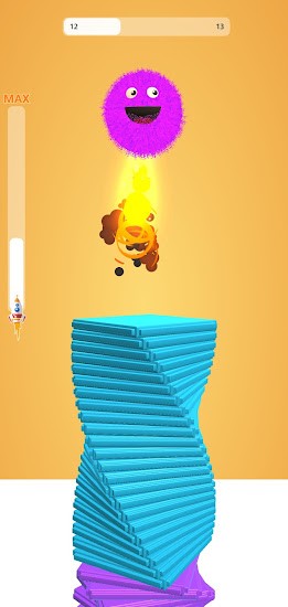 毛茸球跳游戲(Fluffy fly) v1.0.0 安卓版 1