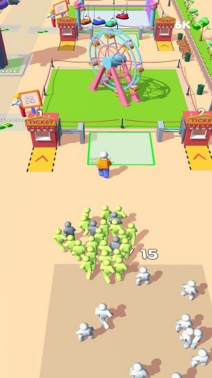 主題公園熱潮(theme park rush) v0.0.2 安卓版 0