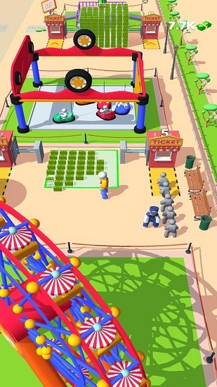 主題公園熱潮(theme park rush) v0.0.2 安卓版 2