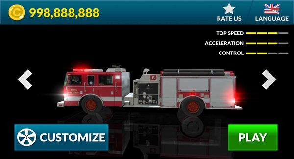 真正的消防車駕駛(Real Fire Truck Driving) v1.0.8 安卓版 1