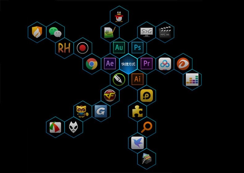 蜂巢收納格 蜂巢收納格