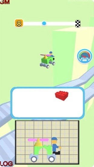 瘋狂汽車特技小游戲0