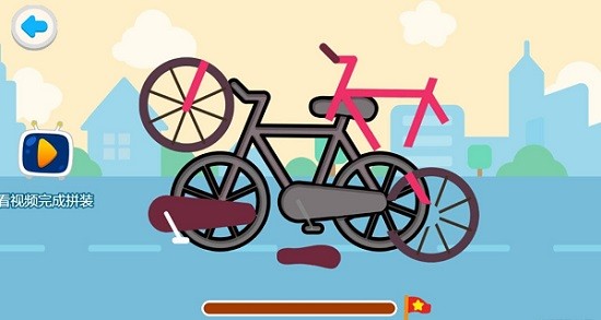 寶寶車車拼圖游戲