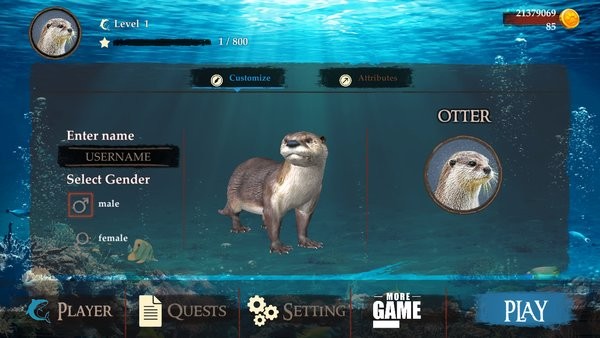 水獺模擬經營游戲(the otter) v1.0.6 安卓版 1