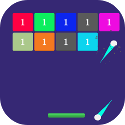 休閑打磚塊小游戲