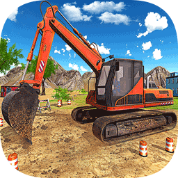挖掘機(jī)城市建造3d手游