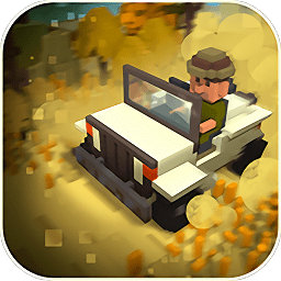 草原狩獵恐龍(Square Safari Craft)