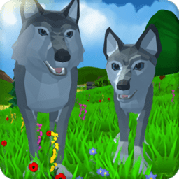狼模擬器野生動(dòng)物3D(Wolf Simulator: Wild Animals 3D)