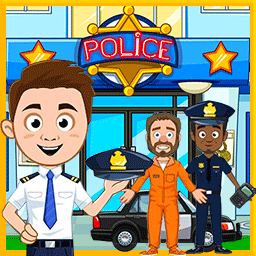 迷你城堡小鎮(zhèn)警察局游戲