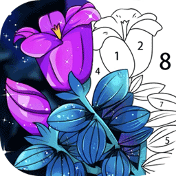 數(shù)字填色減壓書