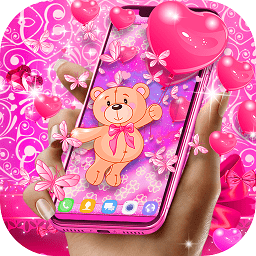 泰迪熊愛(ài)心動(dòng)態(tài)壁紙軟件