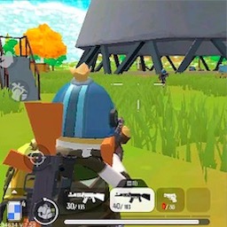 迷你吃雞世界小游戲