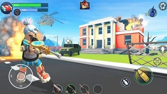 香腸跳傘吃雞派對(duì)游戲 v1.0 安卓版 2