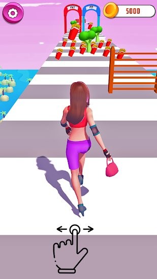 女子賽跑挑戰(zhàn)賽手游(Girl RaceRun Challenge) v1.0.4 安卓版 3