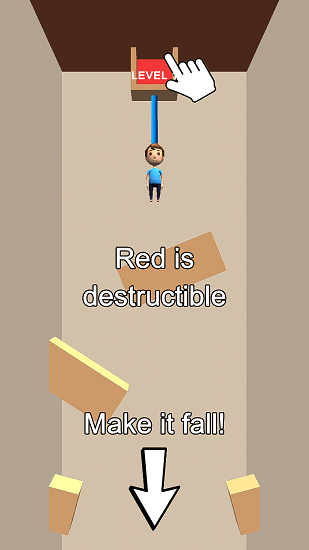 火柴人坠落解救游戏(Stickman Puzzle Slash) v0.0.1 安卓版1