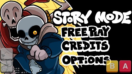 黑色星期五之夜skeleton bros(Friday Night Funkin) v0.2.7 安卓版 1