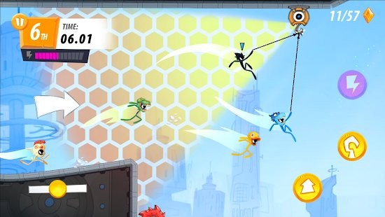 火柴人比賽跑酷趣味跑免費(fèi)版(Stick Parkour) v0.4.2 安卓版 0