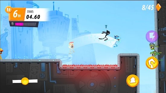 火柴人比賽跑酷趣味跑免費(fèi)版(Stick Parkour) v0.4.2 安卓版 3