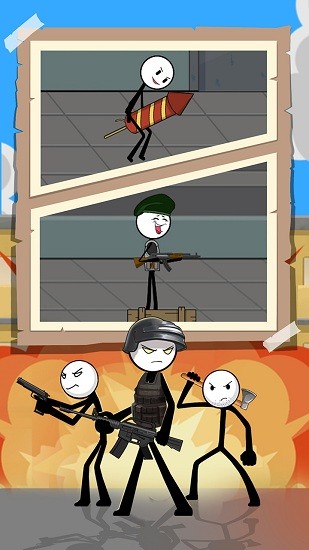 火柴人吃雞日記5 v1.0 安卓版 1