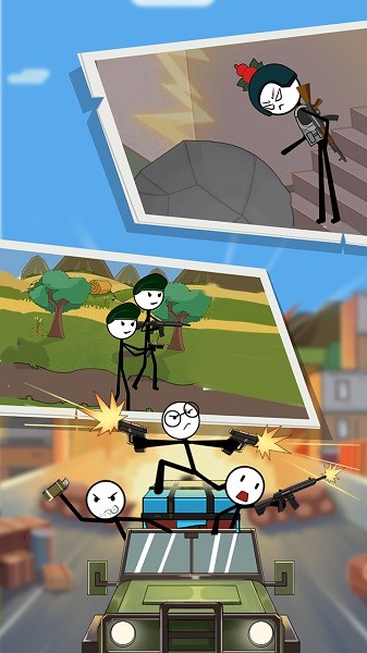 火柴人吃雞日記8手機版 v1.0 安卓版 2