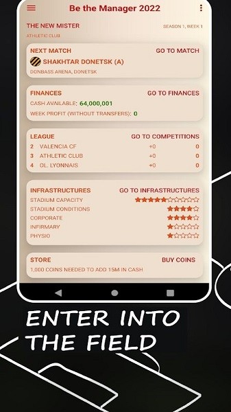 成為經(jīng)理2022(Be the Manager 2022) v2.0.3 安卓最新版 1