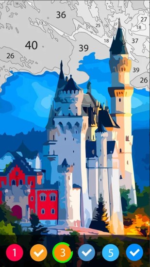 數(shù)字填色五彩涂鴉世界 數(shù)字填色五彩涂鴉世界手機版