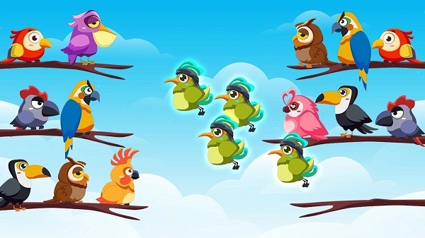 小鳥種類拼圖(Bird Color Sort) v1.0.3 安卓版 0