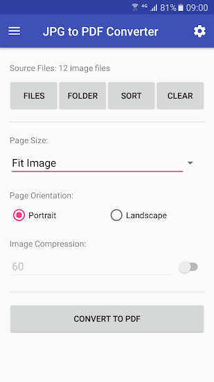 jpg to pdf converter apk v2.2 安卓版 0