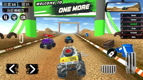 怪物卡車賽車游戲(Off Road Monster Truck Racing) v1.1.0 安卓版 2