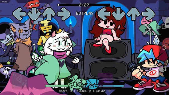 黑色星期五之夜利艾爾斯模組(FNF vs Ralsei) v0.2.7.1 安卓版 1