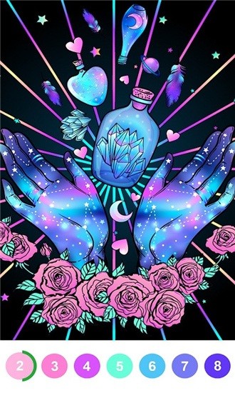 四次元數字填色最新版 v1.1 安卓版 2