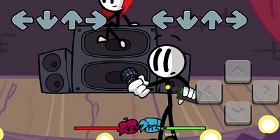 周五夜放克火柴人模組-周五夜放克火柴人小黑正版-周五夜放克黑色火柴人模組