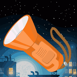 夜視手電筒app
