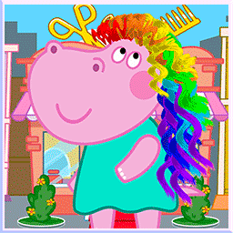 佩奇城堡美發(fā)沙龍手游