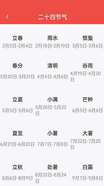 神農(nóng)萬(wàn)年歷最新版 v0.0.3 安卓版 0