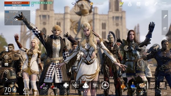 天堂2m12韓服 天堂2m12手游韓文版