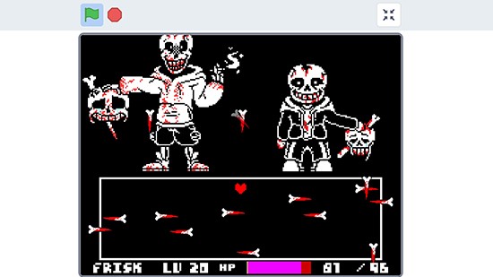 傳說之下精神錯(cuò)亂sans手機(jī)版 v1.0 安卓版 2