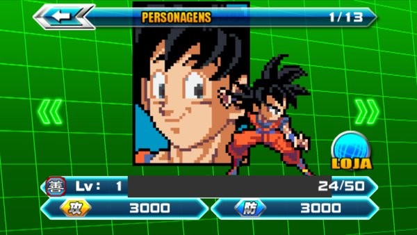 龍珠掌上格斗像素版 龍珠掌上格斗像素游戲