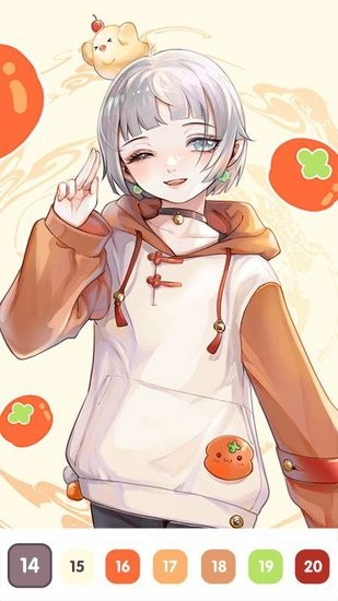 數(shù)字填色解壓涂色書手機版 v1.0 安卓版 2