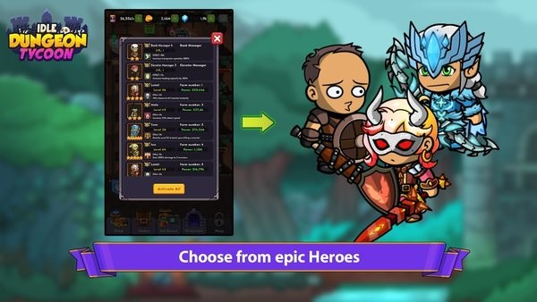 空閑地牢大亨游戲 空閑地牢大亨手游