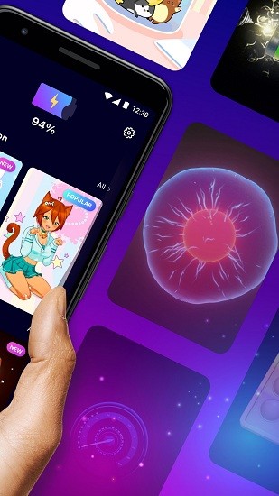 充電動(dòng)畫特效壁紙和提示音 v1.0.0 安卓版 0