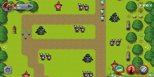 一個(gè)塔防手游 一個(gè)塔防游戲