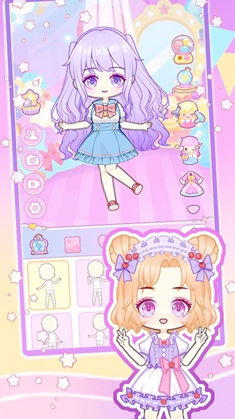 時(shí)尚娃娃愛(ài)換裝 v1.0 安卓版 1