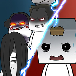 紙盒人驚魂夜游戲