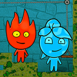 冰火人密室逃亡小游戲